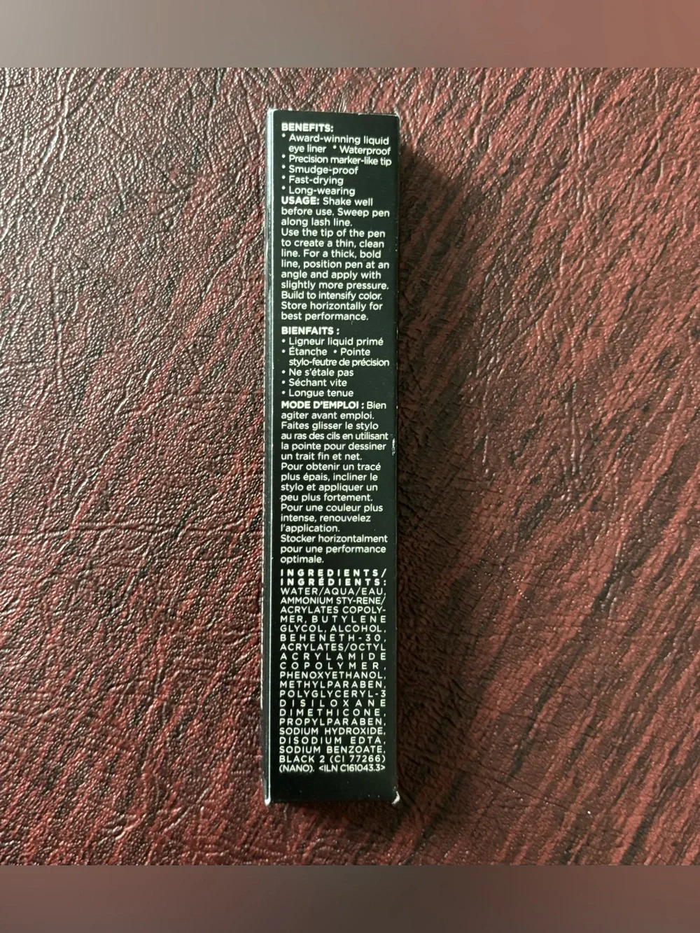 Stila Stay All Day Waterproof Liquid Eye Liner Intense Black – NEW IN BOX